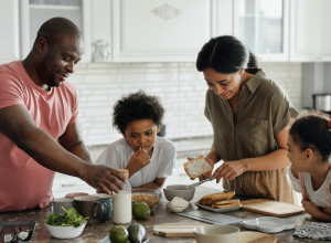 A Devoted Mother: Cooking Nourishing Dishes for Her Offspring