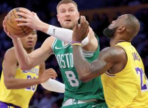 Lakers Dominate Celtics with Stellar Performances from Davis and Reaves