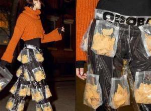 "Chip Pants" Steal the Spotlight at New York Fashion Week: A Bold Fusion of Food and Fashion