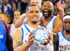 MVP Rome Flynn Leads Team Bonds to Victory in 2025 Ruffles NBA All-Star Celebrity Game  