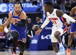 Jalen Brunson's Ankle Injury Clouds Knicks' Playoff Push: Game 4 Win Against Pistons Could Signal Key Postseason Battle