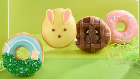 Krispy Kreme's Hoppy Easter Collection Delights Fans with New Bunny-Themed Doughnuts