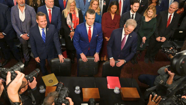 Pete Hegseth's Contentious Defense Secretary Confirmation Hearing | Latest Updates