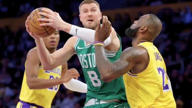 Lakers Dominate Celtics with Stellar Performances from Davis and Reaves