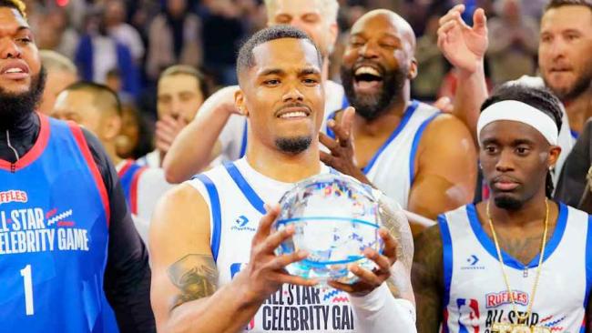 MVP Rome Flynn Leads Team Bonds to Victory in 2025 Ruffles NBA All-Star Celebrity Game  