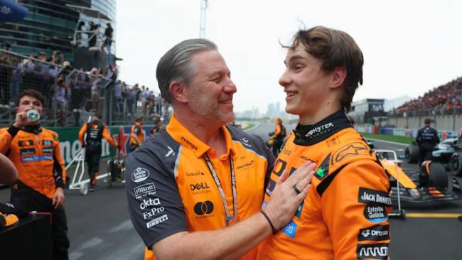 Oscar Piastri Wins Chinese Grand Prix | McLaren Secures Dominant 1-2 Finish